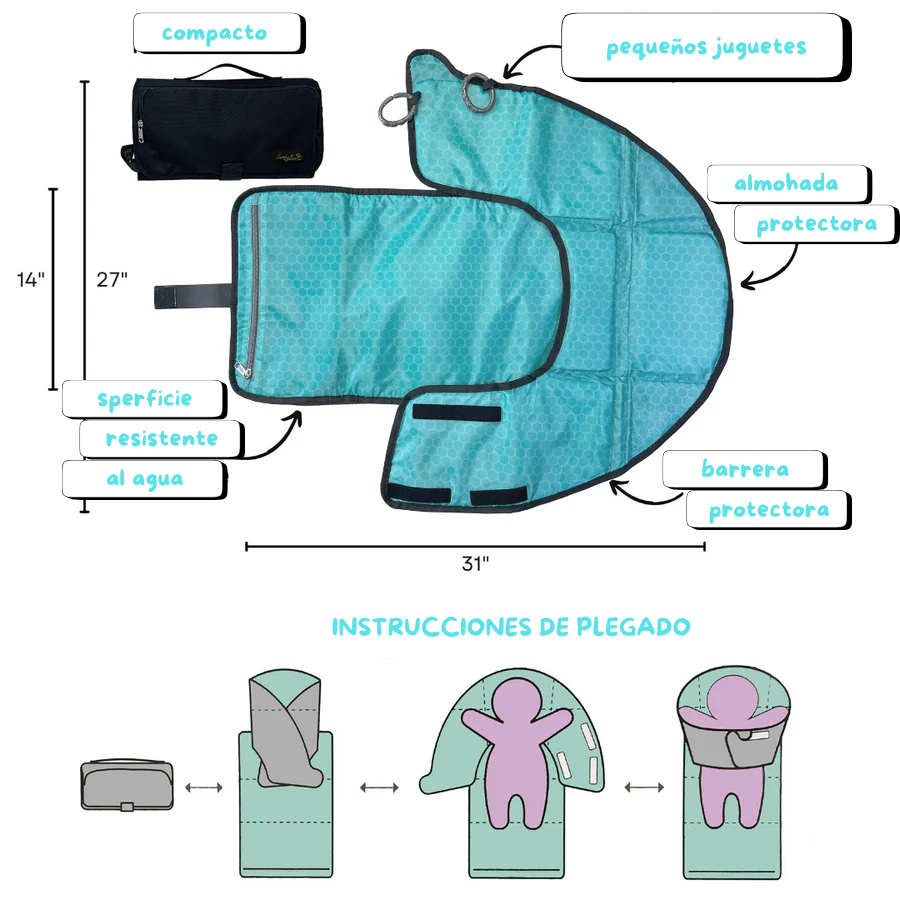 CAMBIADOR PORTATIL " PEKECHIC"